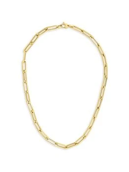 Saks Fifth Avenue | 14K Yellow Gold Paper Clip Chain Necklace