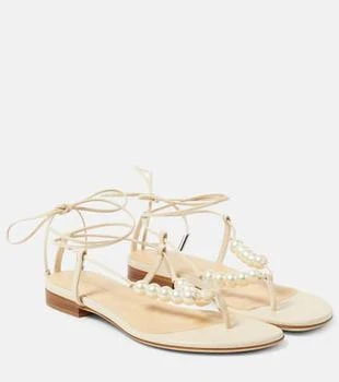 Magda Butrym | Embellished leather sandals