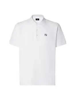 Fendi | Fendi Logo Embroidered Short-Sleeve Polo Shirt