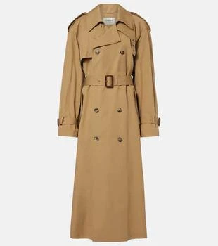 Yves Saint Laurent | Cotton and silk trench coat