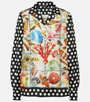 Dolce
Gabbana | Capri printed silk shirt