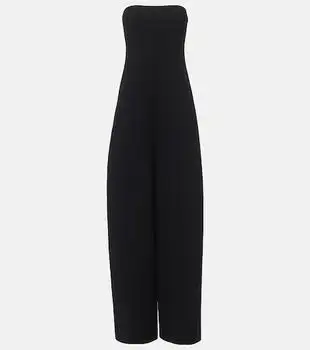 Khaite | Lennex corset crêpe jumpsuit