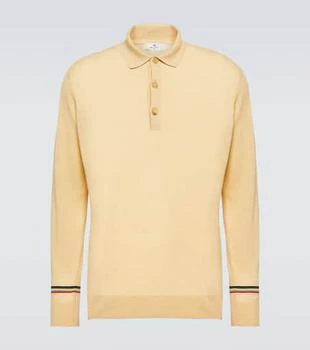 ETRO | Linen and cotton polo sweater
