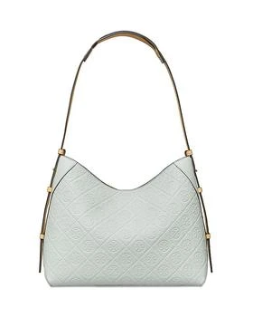 Tory Burch T Monogram Soft Pebble Medium Shoulder Bag