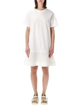 Moncler | Moncler Broderie Hem T-Shirt Dress