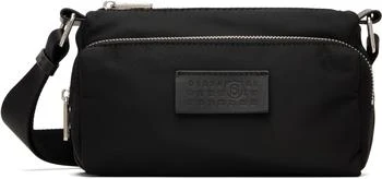 MM6 | Black Nylon Pockets Crossbody Bag
