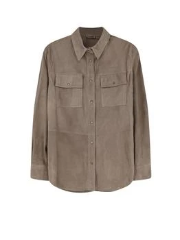 Brunello Cucinelli | Brunello Cucinelli Long Sleeved Buttoned Shirt