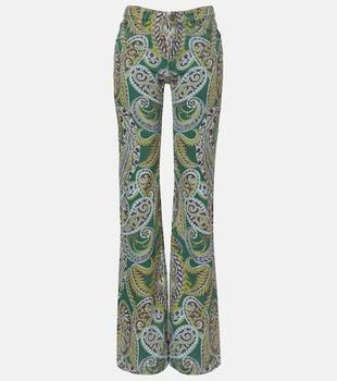 ETRO | Paisley high-rise bootcut jeans