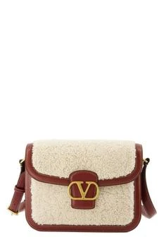 Valentino | Valentino VLogo Plaque Foldover Top Shoulder Bag