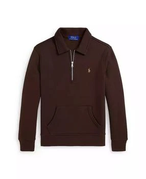 Big Boys Fleece Quarter-Zip Pullover Sweatshirt