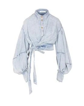 Zimmermann | Zimmermann Rebellion Denim Wrap Top