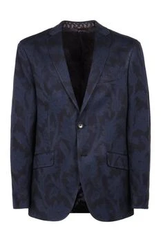 ETRO | Etro Floral-Jacquard Single-Breasted Tailored Blazer