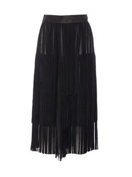 Dolce & Gabbana | Dolce & Gabbana Gathered Waist Midi Skirt