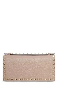 Valentino | Valentino Garavani Rockstud Foldover Top Mini Clutch Bag