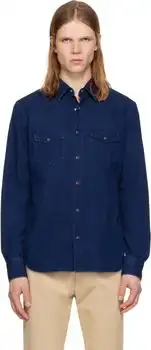 Tom Ford | Navy Western Shirt