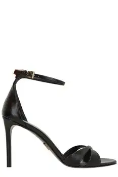 Prada | Prada Round-Toe High-Heeled Sandals