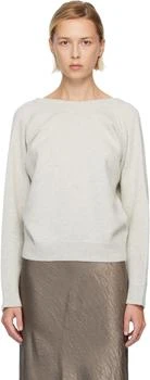 MAISON MARGIELA | Gray Wool Knit Sweater