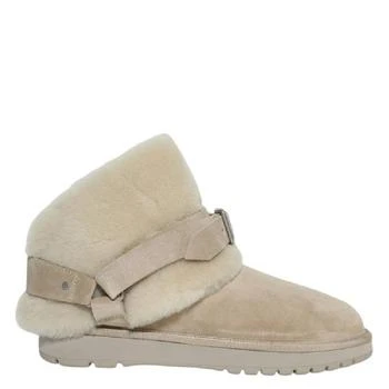 Burberry | Suede And Shearling Chubby Boots
