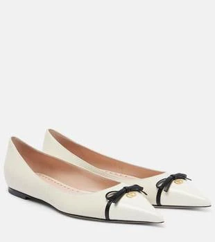 Valentino | Bepointy leather ballet flats
