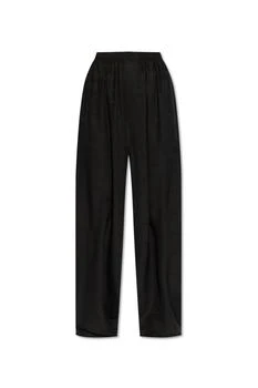 Balenciaga | Balenciaga Logo Detailed Pleated Trousers