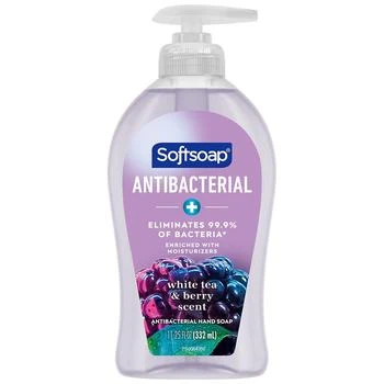 Softsoap Antibacterial Liquid Hand Soap Pump White Tea & Berry