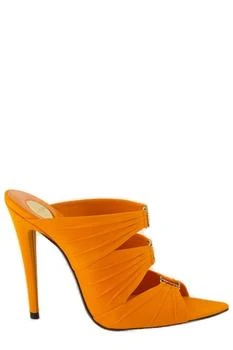 Yves Saint Laurent | Saint Laurent Emilie Logo Embellished Mules