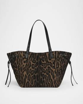 Tom Ford | Large Tote Bag in Ocelot Jacquard