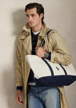 Ralph Lauren Big Pony Canvas Tote
