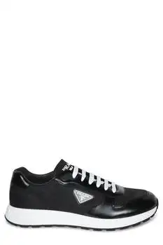 Prada | Prada Logo Plaque Low-Top Sneakers