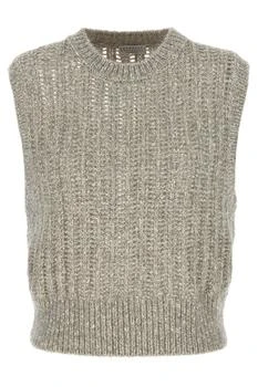 Brunello Cucinelli | Brunello Cucinelli Knitted Sleeveless Jumper