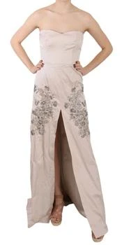 Dolce & Gabbana | Sequined Flower Flare Ball Gown Women's Dress (Pre-Owned)