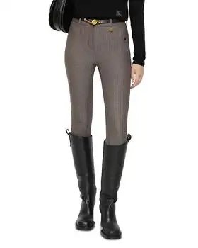 Burberry | Herringbone Stretch Cotton Jodhpurs