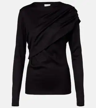 Isabel Marant | Asna draped virgin wool top