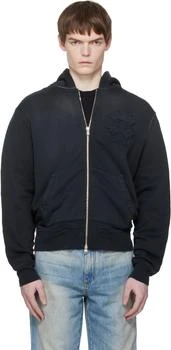 AMIRI | Black MA Quad Zip Hoodie