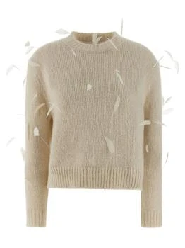 Jil Sander | Jil Sander Feather Embellished Jumper