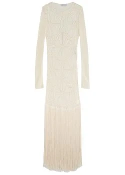 Stella McCartney | Tassel-trimmed crochet maxi dress