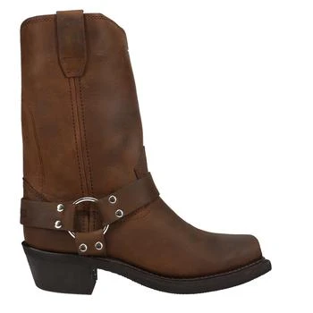 Durango Harness Square Toe Pull On Cowboy Boots