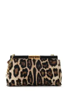 Dolce & Gabbana | Dolce & Gabbana Leopard Printed Clutch Bag