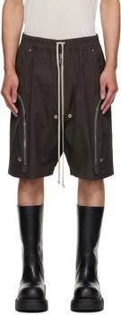 Rick Owens | Gray Concordians Bauhaus Bela Shorts