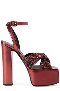 Giuseppe Zanotti | Giuseppe Zanotti Souree Rhinestone Platform Sandals