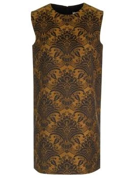 Max Mara | Max Mara Romania All-Over Patterned Sleeveless Dress