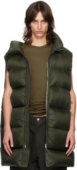 Rick Owens | Green Porterville Flight Down Vest