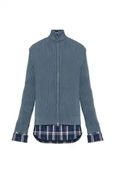 Balenciaga | Balenciaga Layered Zipped Sweater