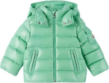 Moncler | Baby Green Maya Hooded Down Jacket