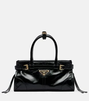 Prada | Prada Bonnie Mini leather top-handle bag