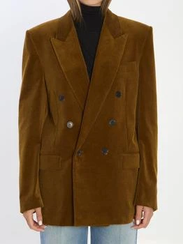 Yves Saint Laurent | Saint Laurent Double-Breasted Corduroy Jacket
