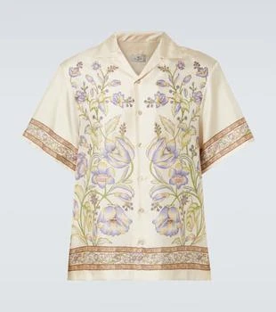 ETRO | Paisley silk bowling shirt