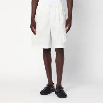 Gucci | White Shorts in cotton poplin