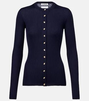 Jil Sander | Ribbed-knit silk cardigan