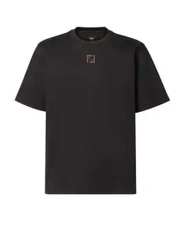 Fendi | Fendi FF Motif Crewneck T-Shirt